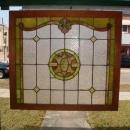 Multicolor Victorian Antique Stained Glass