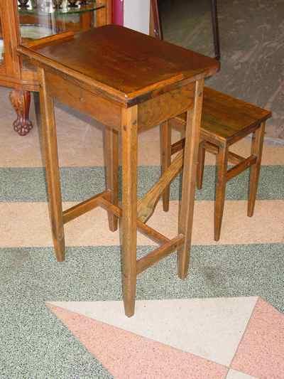 H. T. Cushman Manufacturing Company Antique Solid 1/4 Sawn Oak Telephone Stand