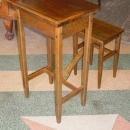 H. T. Cushman Manufacturing Company Antique Solid 1/4 Sawn Oak Telephone Stand