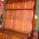 English Barley Twist 1/4 Sawn Tiger Oak Welsh Dresser