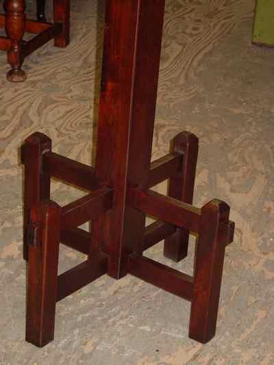 Antique Arts & Crafts Mission Style Black Walnut Coat or Hat Rack
