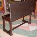 Antique Solid Mahogany Piano Bench