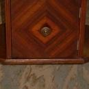 Art Deco Walnut Humidor Smoking Stand