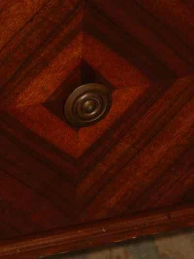 Art Deco Walnut Humidor Smoking Stand