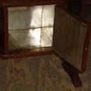 Art Deco Walnut Humidor Smoking Stand