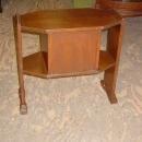 Art Deco Walnut Humidor Smoking Stand