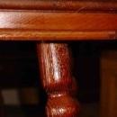 Antique Solid Oak 1/4 Sawn Tiger Oak Parlor Table