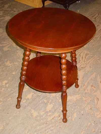 Antique Solid Oak 1/4 Sawn Tiger Oak Parlor Table