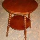 Antique Solid Oak 1/4 Sawn Tiger Oak Parlor Table