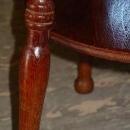 Antique Solid Oak 1/4 Sawn Tiger Oak Parlor Table