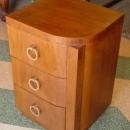 Pair of Mid-Century Modern Walnut Side Tables