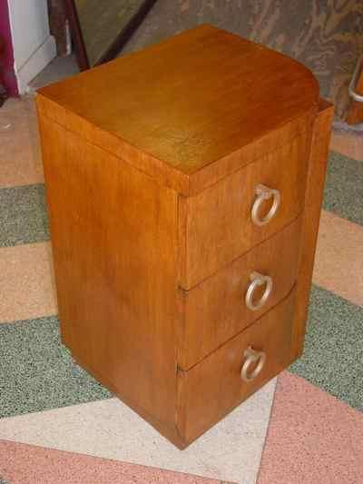 Pair of Mid-Century Modern Walnut Side Tables