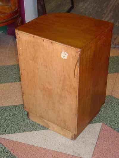 Pair of Mid-Century Modern Walnut Side Tables