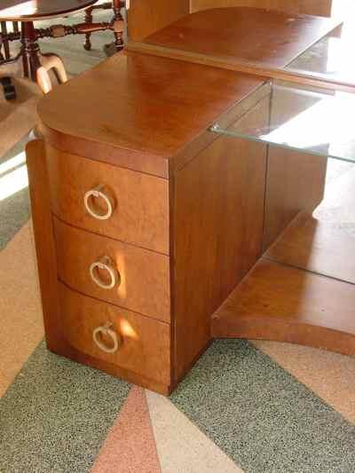 Mid-Century Modern Walnut Vanity
