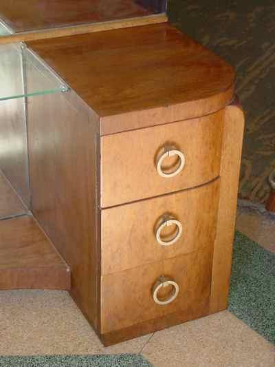 Mid-Century Modern Walnut Vanity