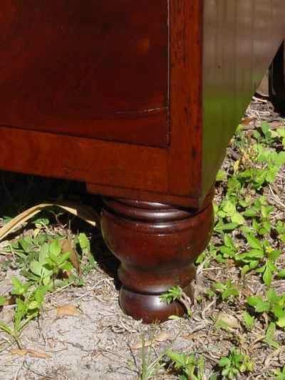 Antique Empire Mahogany Chest