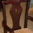 Set of 6 Chippendale Style Solid Mahogany Chairs