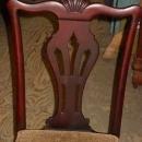Set of 6 Chippendale Style Solid Mahogany Chairs