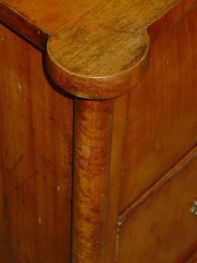 Swedish Antique Birch Commode/Chest of Drawers