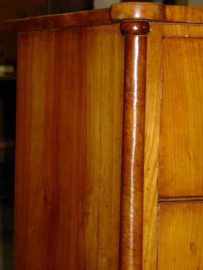 Swedish Antique Birch Commode/Chest of Drawers
