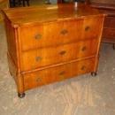 Swedish Antique Birch Commode/Chest of Drawers