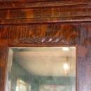 Acme Kitchen Furniture Company Grain Painted Double Mirror Door Wardrobe/Armoire