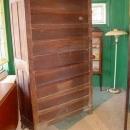 Acme Kitchen Furniture Company Grain Painted Double Mirror Door Wardrobe/Armoire