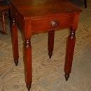 Antique Solid American Black Walnut Side Table