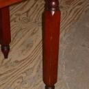 Antique Solid American Black Walnut Side Table