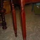 Antique Solid American Black Walnut Game Table