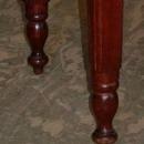 Antique Solid American Black Walnut Game Table