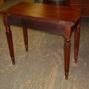 Antique Solid American Black Walnut Game Table