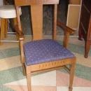 Set of 6 Antique Solid 1/4 Sawn Tiger Oak Chairs
