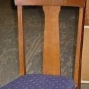 Set of 6 Antique Solid 1/4 Sawn Tiger Oak Chairs