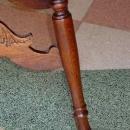 Antique Solid 1/4 Sawn Tiger Oak Saddle Bench Stool