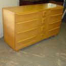 Heywood-Wakefield Solid Maple Champagne Triple Encore Dresser M529