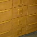 Heywood-Wakefield Solid Maple Champagne Triple Encore Dresser M529