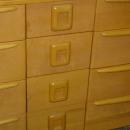 Heywood-Wakefield Solid Maple Champagne Triple Encore Dresser M529