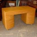 Heywood-Wakefield Solid Maple Wheat Kneehole Desk M320