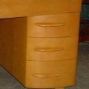 Heywood-Wakefield Solid Maple Wheat Kneehole Desk M320