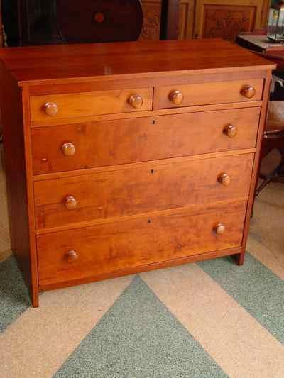 Antique Solid Cherry Chest