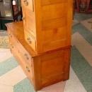 Antique Solid Oak Cheval Dresser