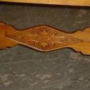 Antique Solid Oak Draw Leaf Trestle Table