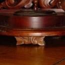 Antique Victorian Solid Mahogany Dressing Shaving Mirror