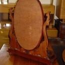 Antique Victorian Solid Mahogany Dressing Shaving Mirror