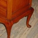English Stones Patent Antique Solid Mahogany Music Cabinet