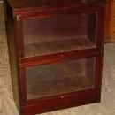 Antique Solid Mahogany Sectional Barrister Stack Bookcase