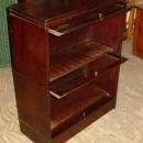 Antique Solid Mahogany Sectional Barrister Stack Bookcase