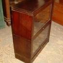 Antique Solid Mahogany Sectional Barrister Stack Bookcase