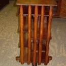 Antique Arts & Crafts Mission Style Solid 1/4 Sawn Tiger Oak Revolving Bookcase